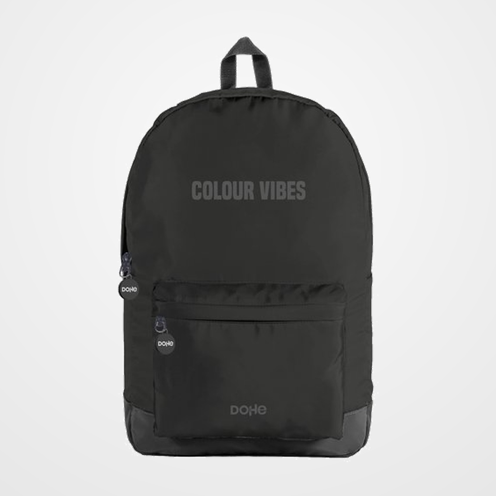 MOCHILA DOHE COLOUR VIBES DAYPACK NEGRO