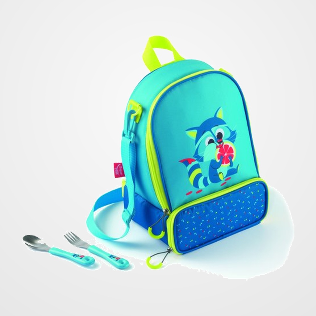 MOCHILA PORTA ALIMENTO MAPED PICNIK MINIZ MAPACHE