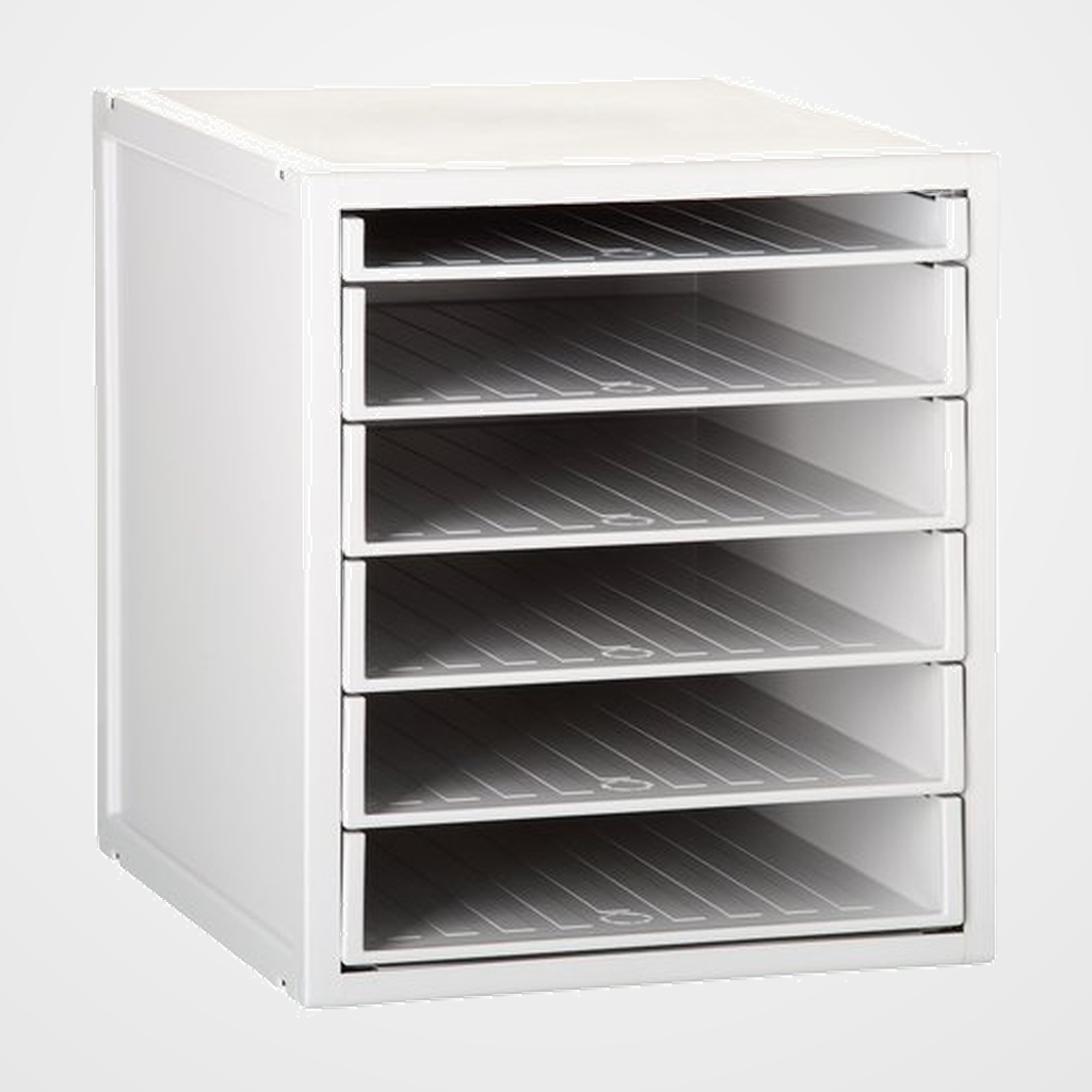 MODULO ARCHISYSTEM 6 BANDEJAS GRIS