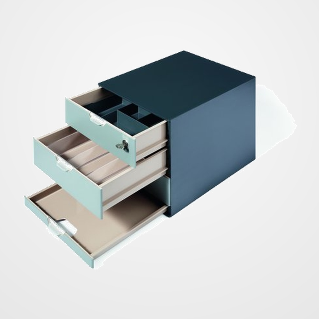 [14501132] MODULO DURABLE 4 CAJONES COFFEE POINT BOX