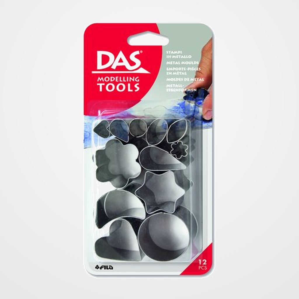 MOLDES DAS IDEA MIX METALICOS MANUALIDADES BLISTER DE 12