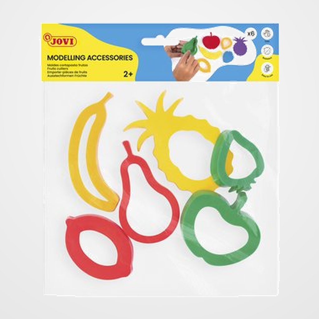 MOLDES JOVI BOLSA FRUTAS 6 UNIDADES