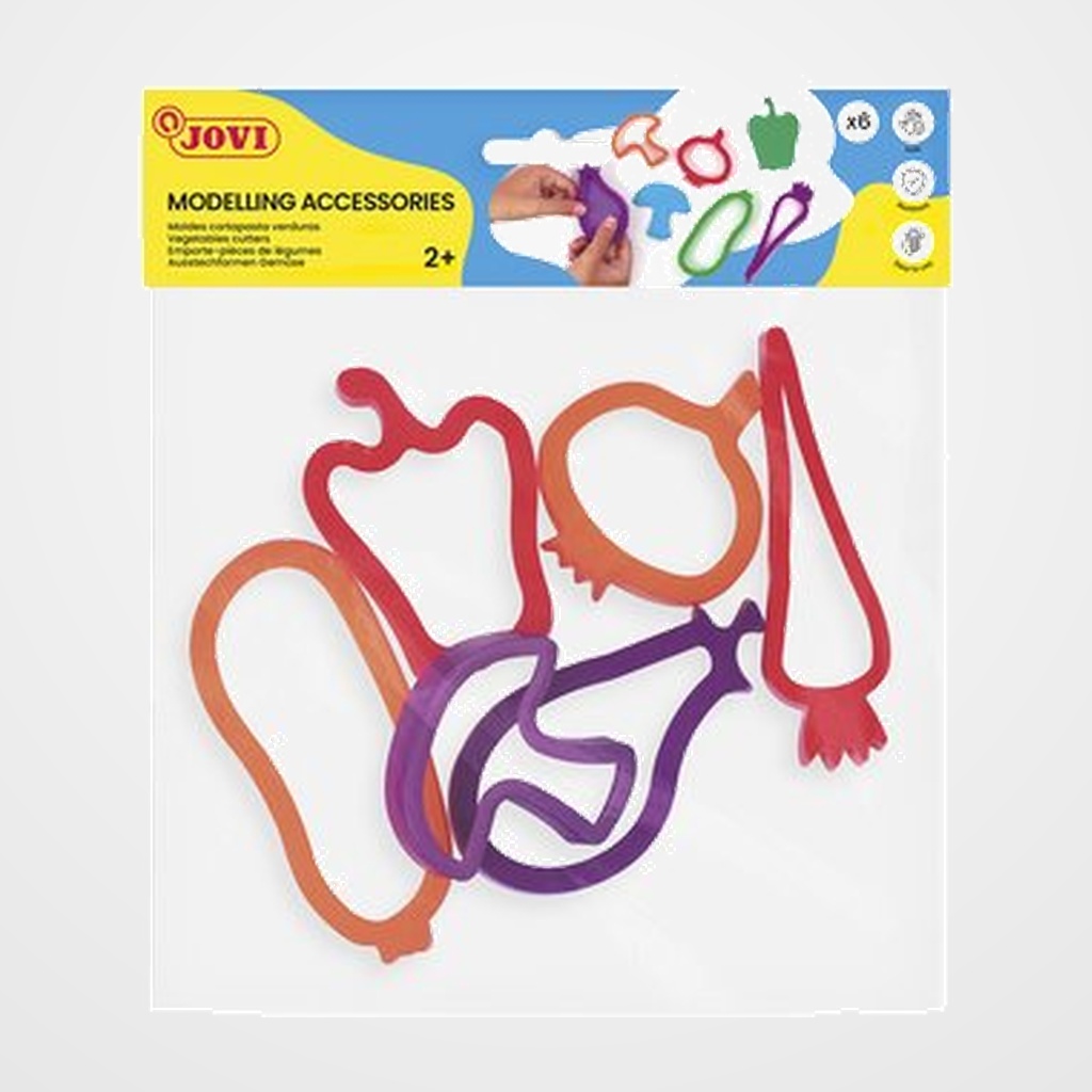 MOLDES JOVI BOLSA VERDURAS 6 UNIDADES