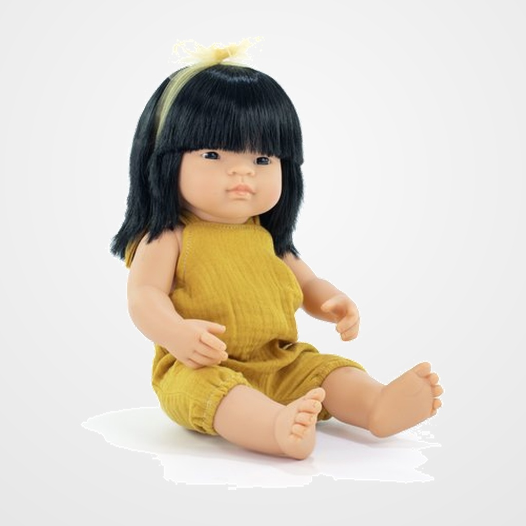 MUÑECA MINILAND MF&M ASIATICA 38cm (+10 meses)
