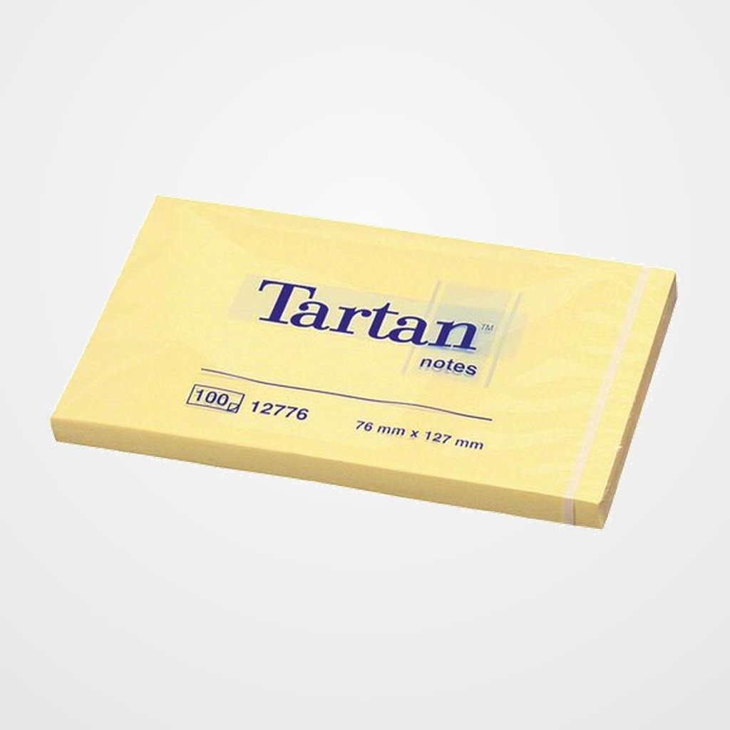 NOTAS ADHESIVAS TARTAN 100h 127x76