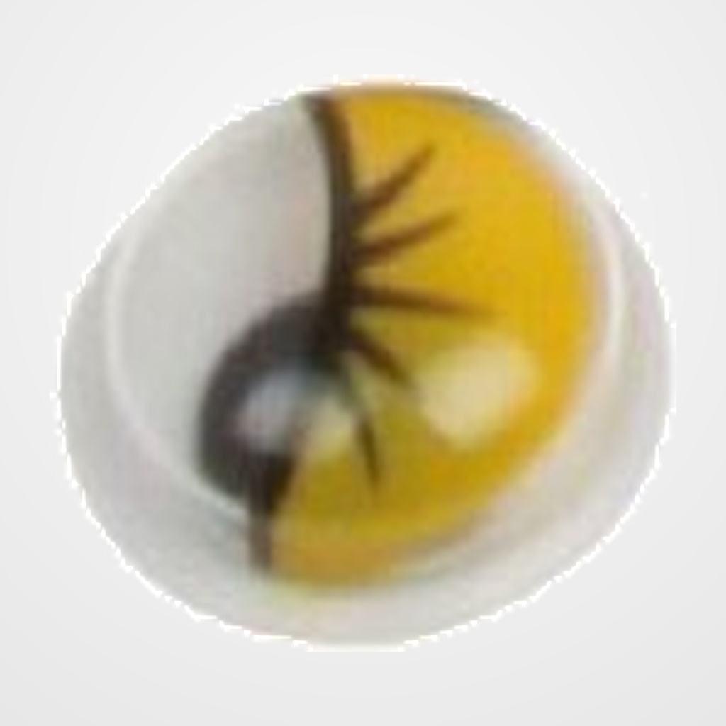 [25208644] OJOS MOVILES SMART AMARILLO 15 mm. PACK de 30