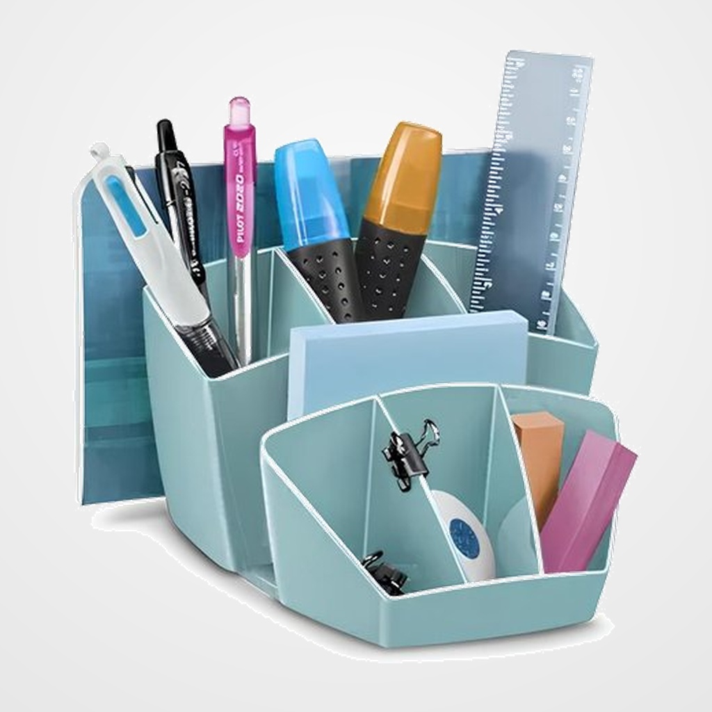 ORGANIZADOR SOBREMESA CEP RIVIERA 580RI 8 COMPARTIMENTOS MENTA