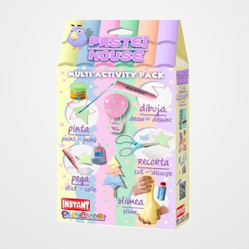 PACK PLAYCOLOR MULTI-ACTIVITY PASTEL HOUSE