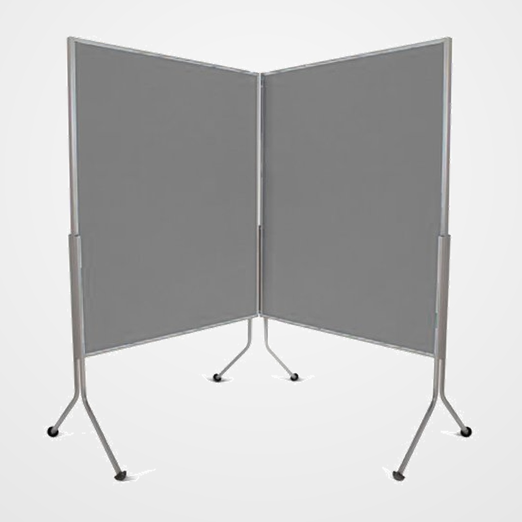 PANEL DE SEPARACION ROCADA MOVIL 120x195 GRIS