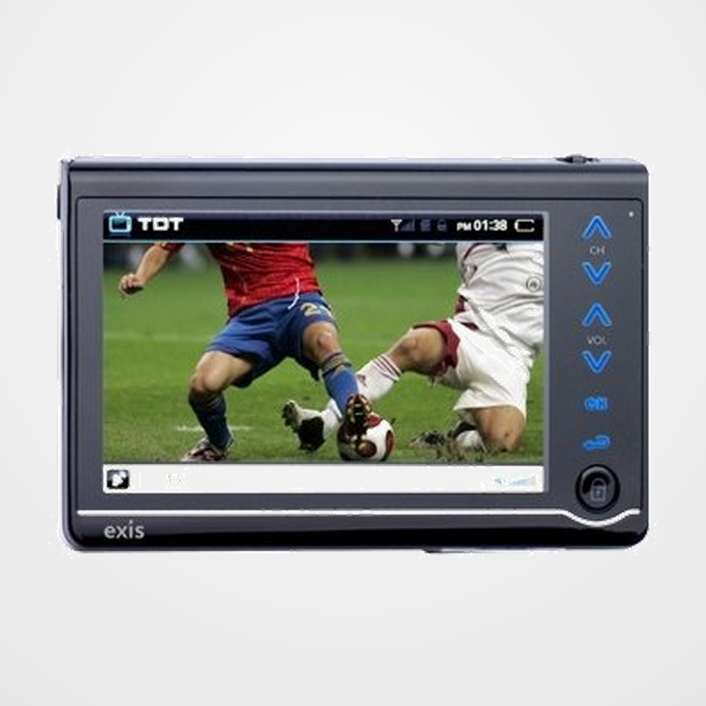 PANTALLA TV LCD 4,3  EXIS S40 PORTATIL TDT+RADIO FM+MEMORIA 2GB