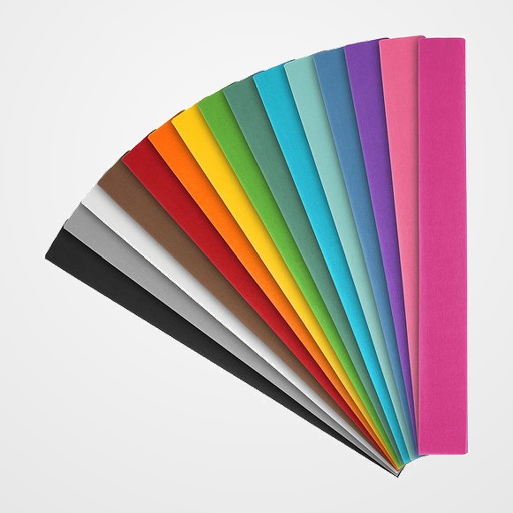 PAPEL CREPE (PINOCHO) FIXO KIDS 35g 0,5x2,5 m TURQUESA