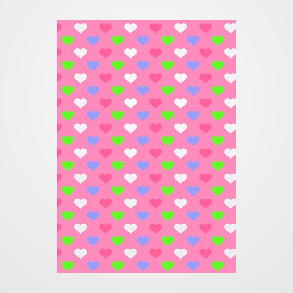 PAPEL de REGALO BOBINA BASIKA 62 cm x 80 m (4 Kg aprox.) INFANTIL (IN2103-H 62 CM)