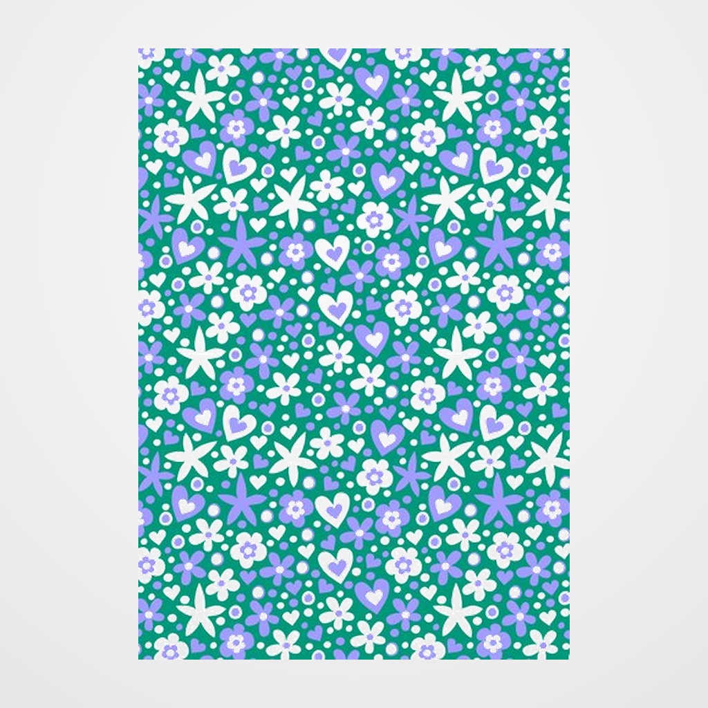 PAPEL de REGALO BOBINA BASIKA 62 cm x 80 m (4 Kg aprox.) TODO AÑO (TA2305-E 62 CM)