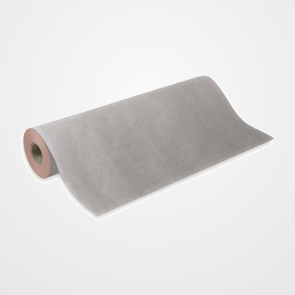 PAPEL de REGALO BOBINA TV 70 cm x 100 m KRAFT PLATA