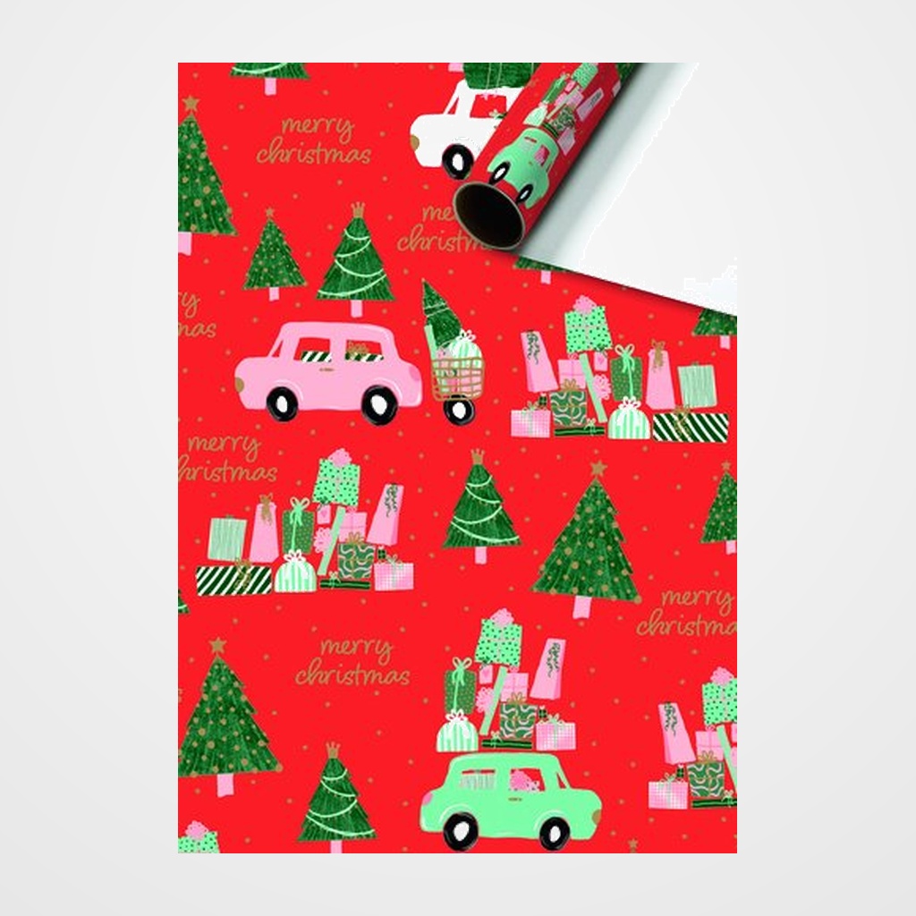 PAPEL de REGALO ROLLO STEWO 0,7x2 m NAVIDAD ANETTE