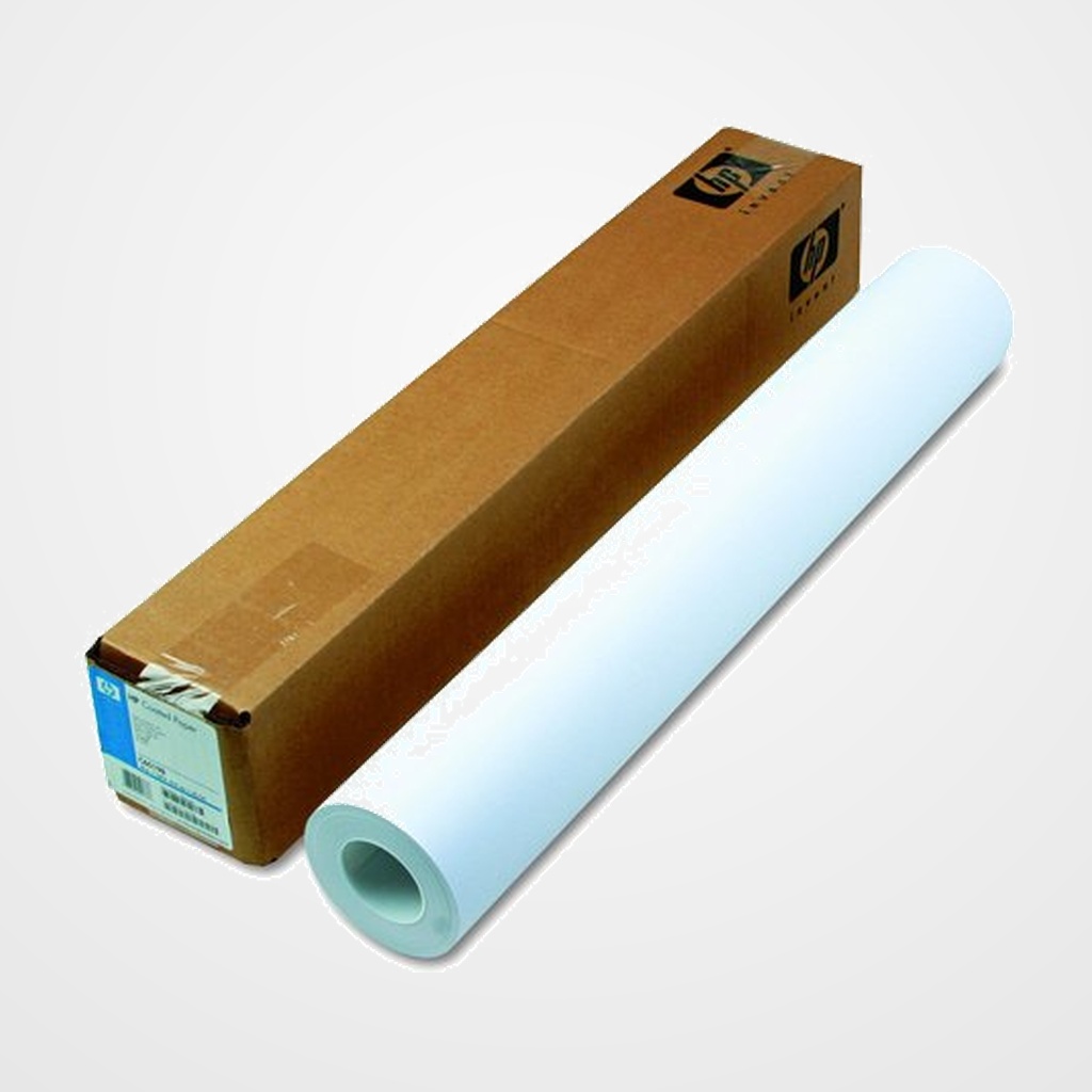 PAPEL PLOTTER HP 90g RECUBIERTO ROLLO 0,610x45,7 m (24 )