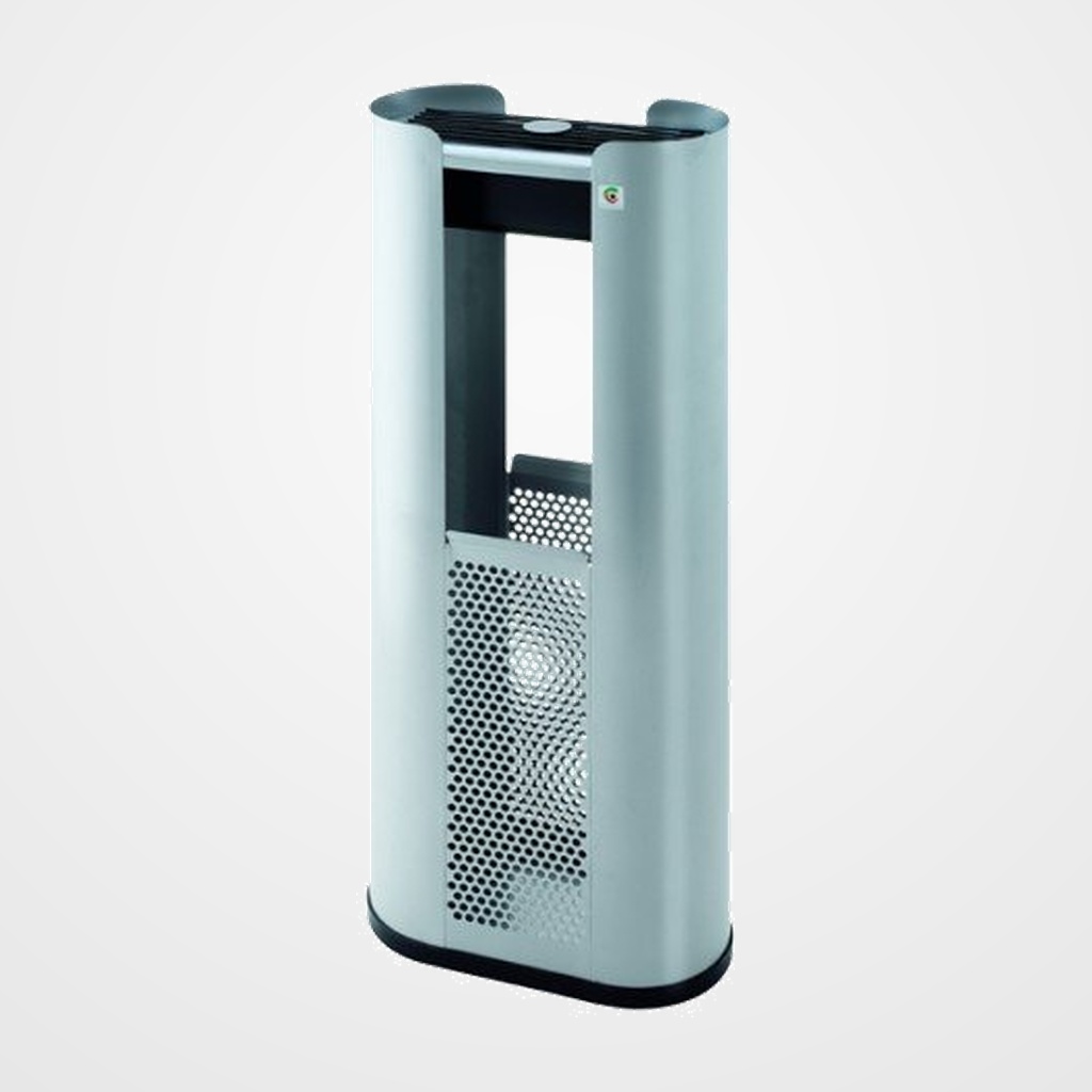 PAPELERA CENICERO CILINDRO B-50 METALICA PERFORADA