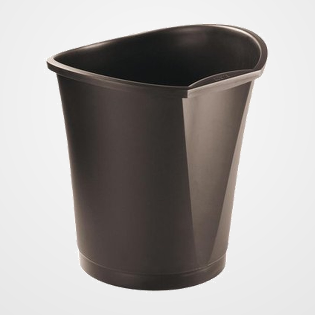 PAPELERA ESSELTE BASKO 18 LITROS NEGRO