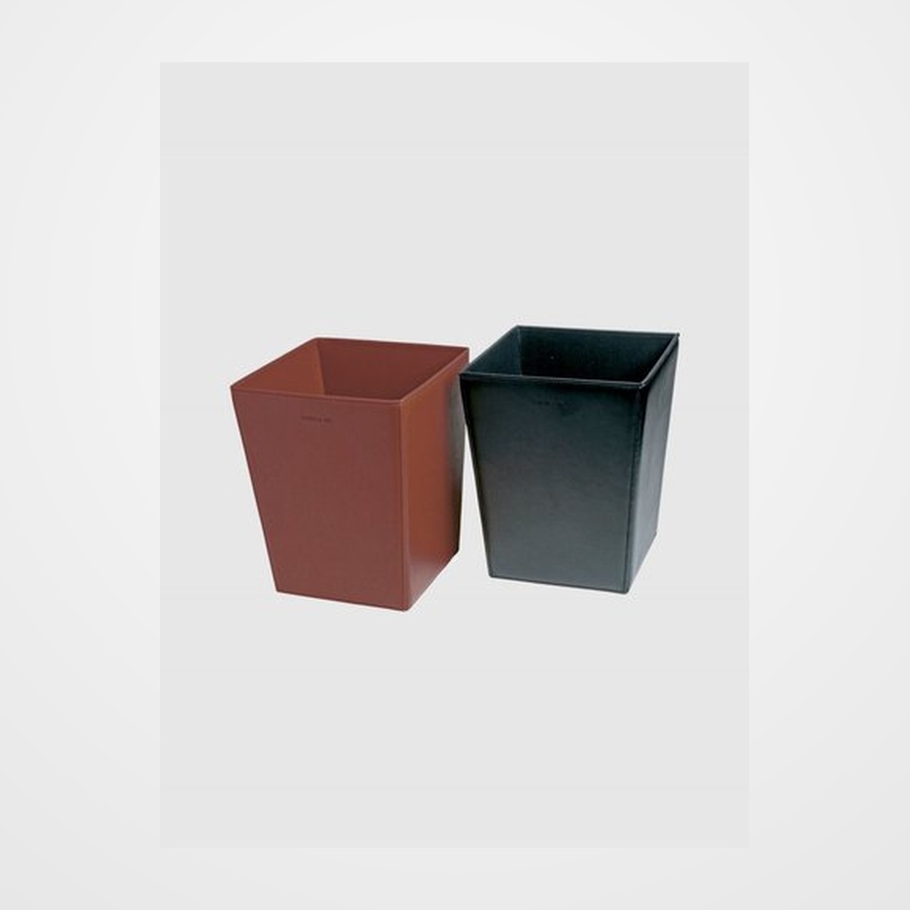 PAPELERA NADAL ZENIT NAPA sim.piel 23x29cm NEGRO