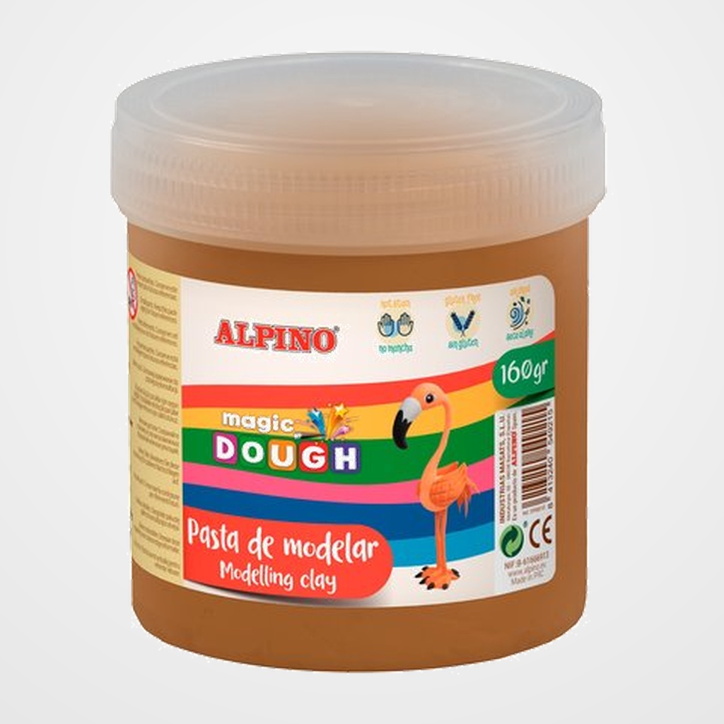 PASTA MODELAR ALPINO MAGIC DOUGH 160 gr. MARRON