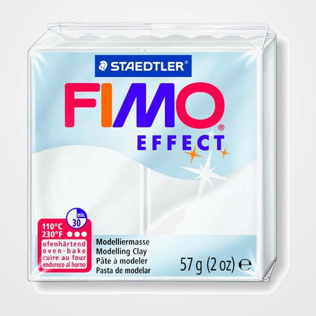 [24101278] PASTA MODELAR FIMO EFFECT TRANSLUCIDO 57 GR.