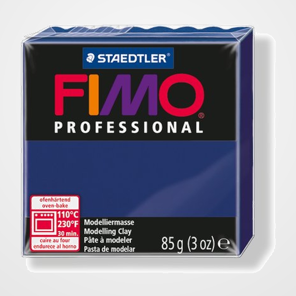 PASTA MODELAR FIMO PROFESSIONAL AZUL MARINO 85 GR.