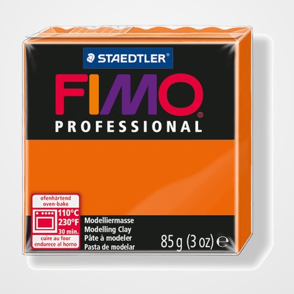 [24101143] PASTA MODELAR FIMO PROFESSIONAL NARANJA 85 GR.