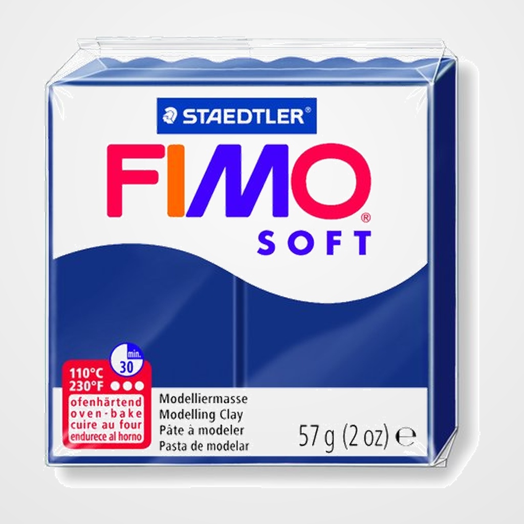[24101202] PASTA MODELAR FIMO SOFT AZUL WINDSOR 57 GR.