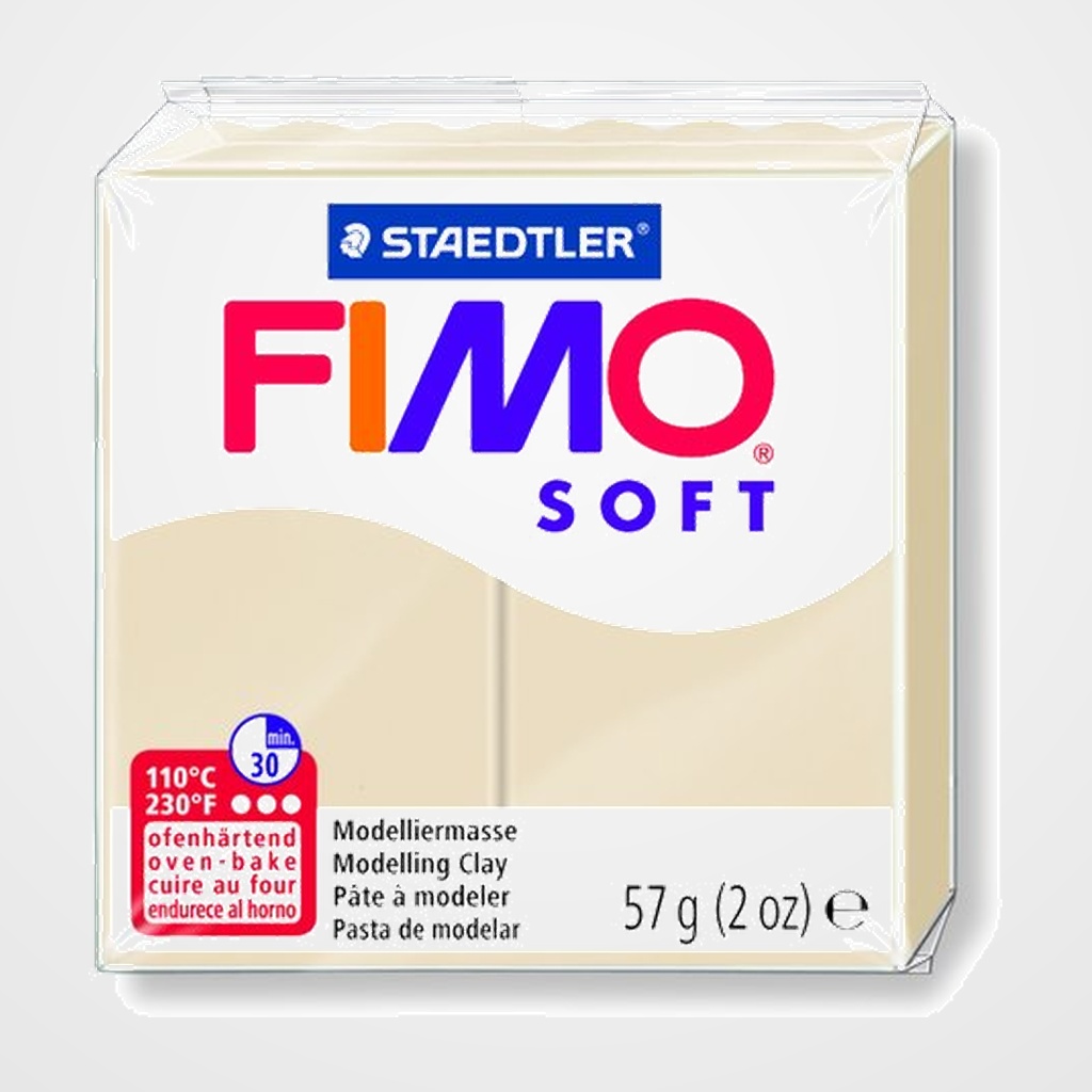 PASTA MODELAR FIMO SOFT SAHARA 57 GR.