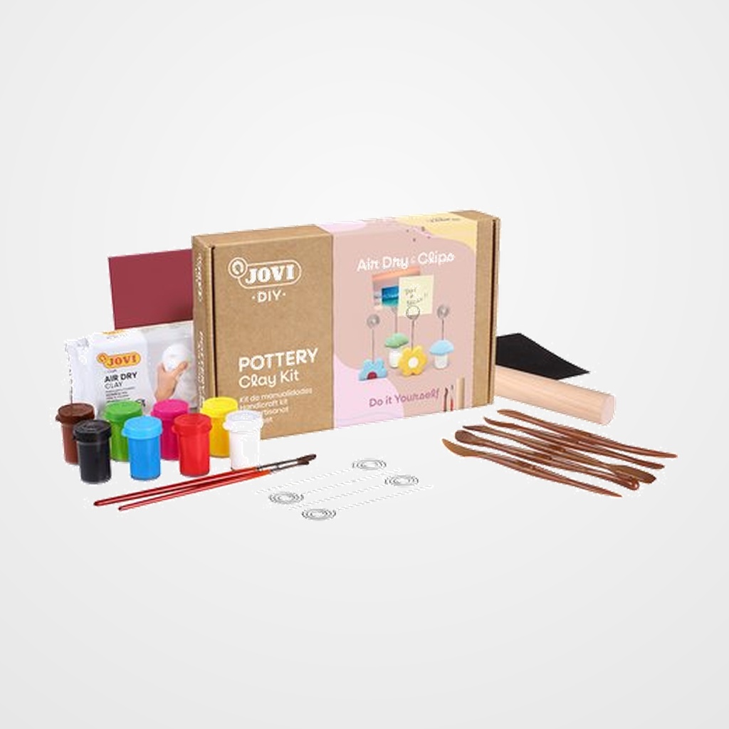 PASTA MODELAR JOVI DIY CRAFT CLIPS KIT