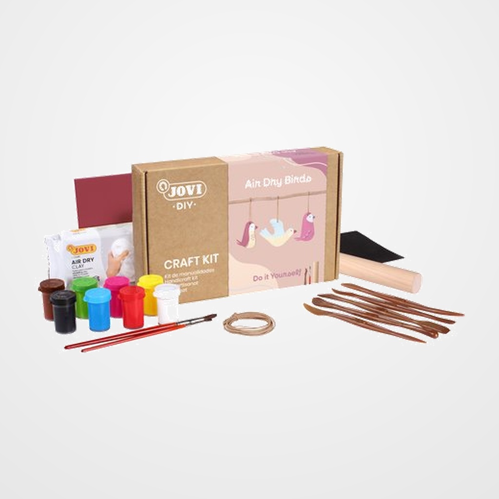 PASTA MODELAR JOVI DIY CRAFT PAJARO KIT