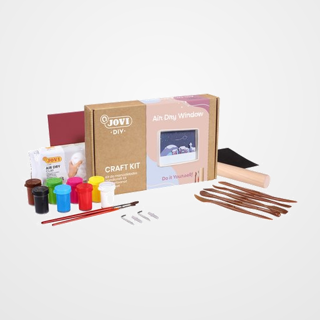 PASTA MODELAR JOVI DIY CRAFT VENTANA KIT