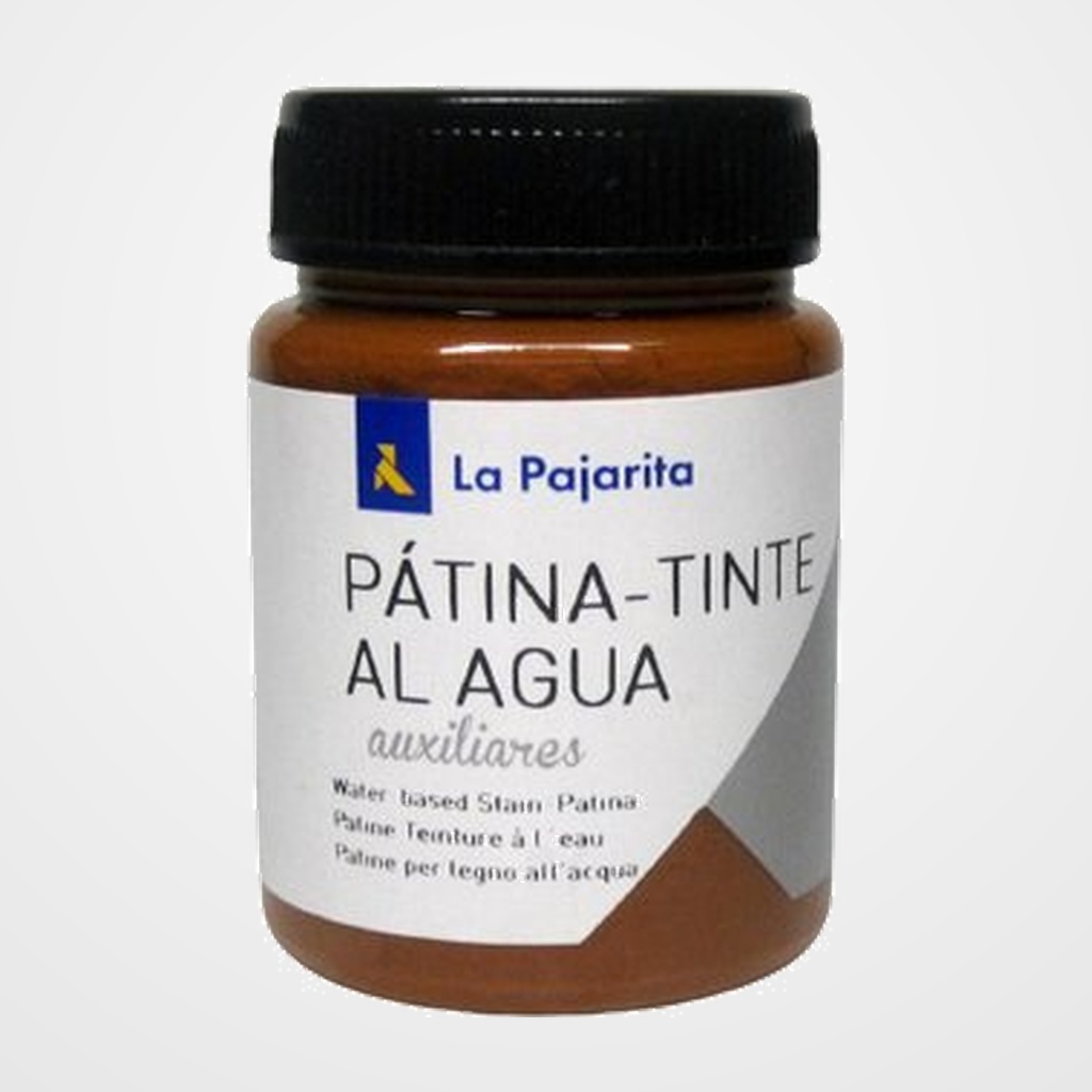 [25209025] PATINA-TINTE LA PAJARITA al AGUA 75 ml (frasco) AVELLANA G-06