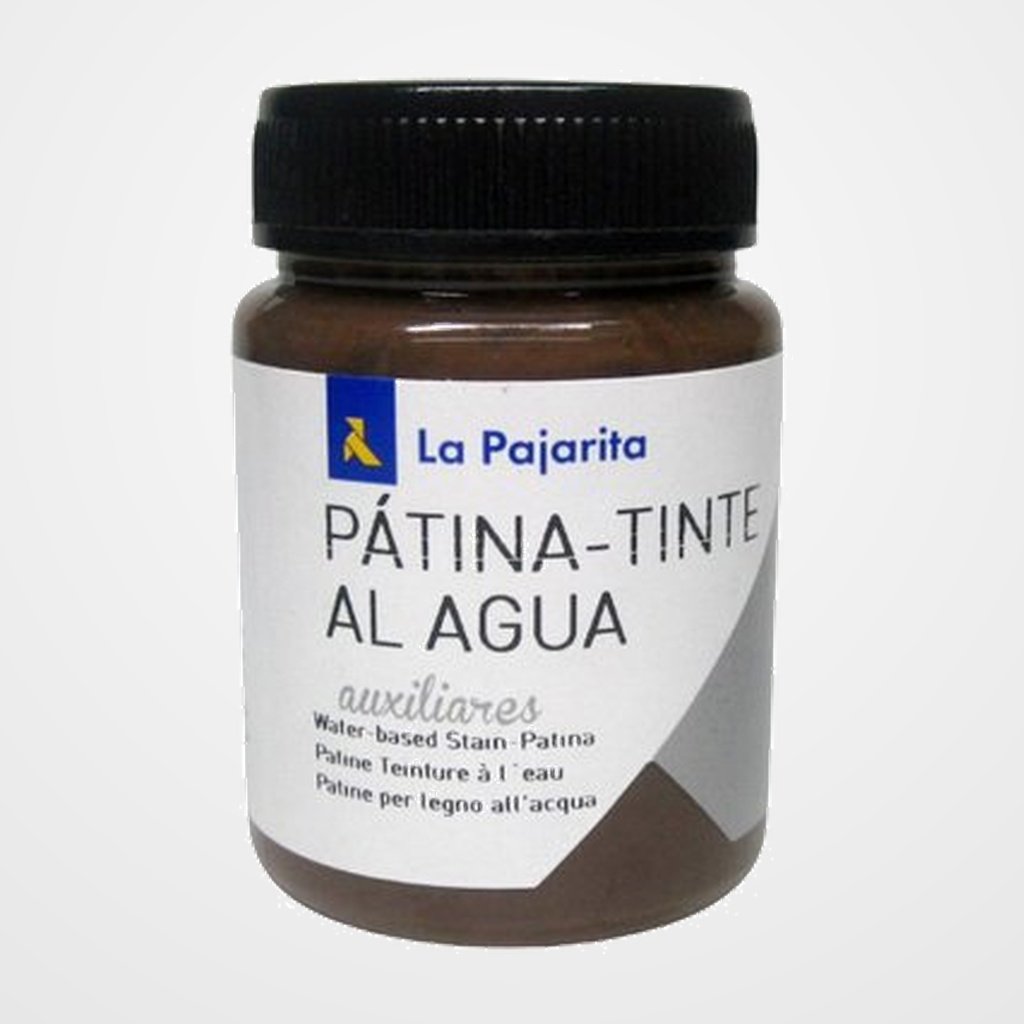 PATINA-TINTE LA PAJARITA al AGUA 75 ml (frasco) NOGAL G-07