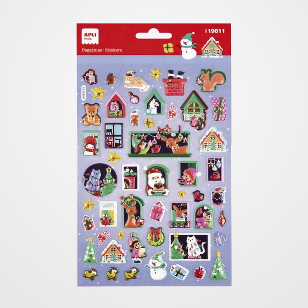 PEGATINAS APLI ADVIENTO 1H