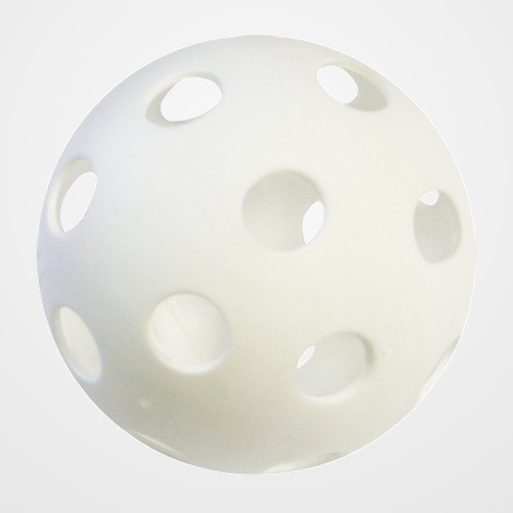 PELOTA HOCKEY/FLOORBALL CON AGUJEROS 100 mm