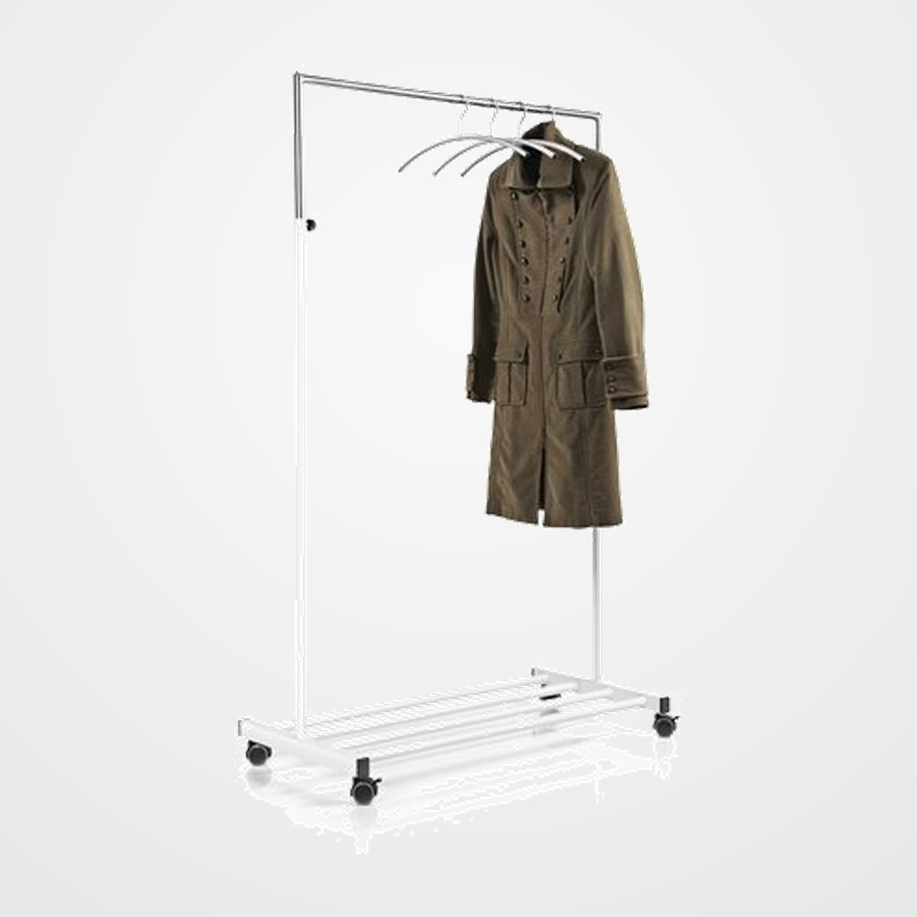 PERCHERO PIE TEN PARA PERCHAS CON RUEDAS 174x120x53