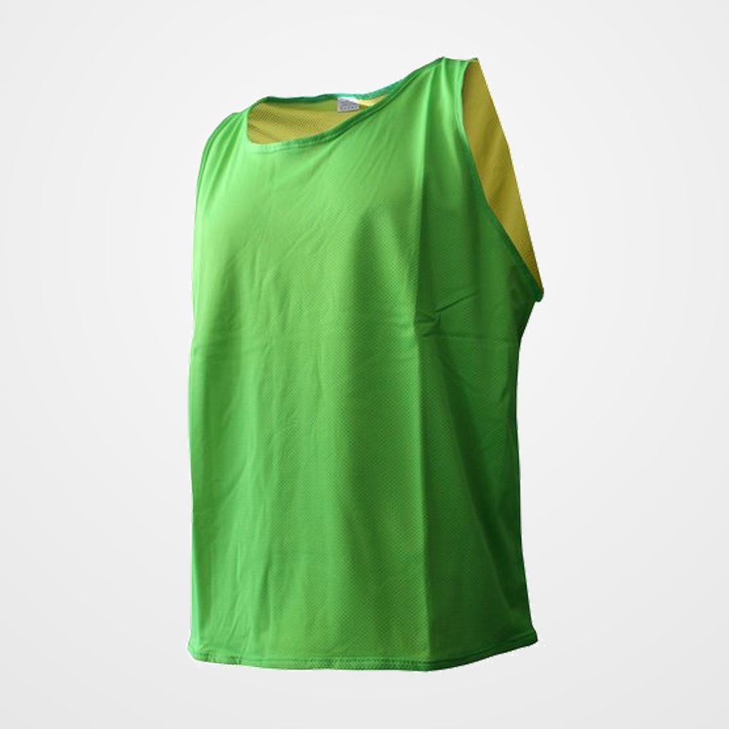 [55701057] PETO REVERSIBLE JUNIOR VERDE-AMARILLO