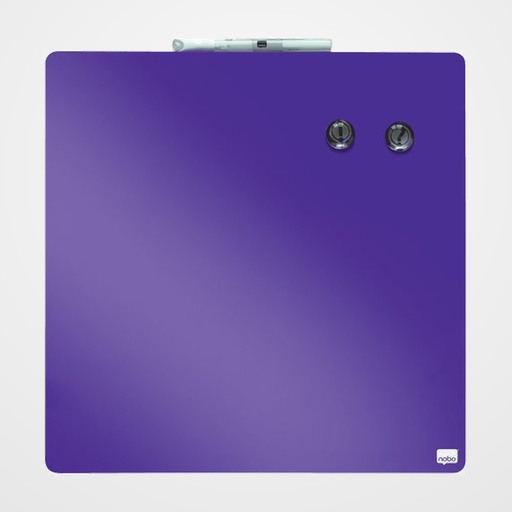 PIZARRA HOGAR MAGNETICA REXEL 36x36 cm MORADO