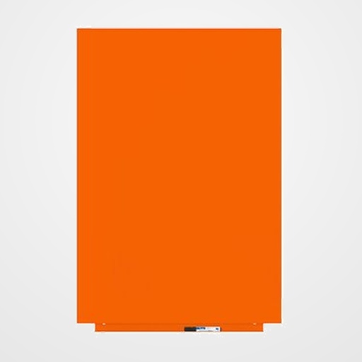 PIZARRA ROCADA SKINWHITEBOARD MODULAR MAGNETICA LACADA 75x115 cm NARANJA