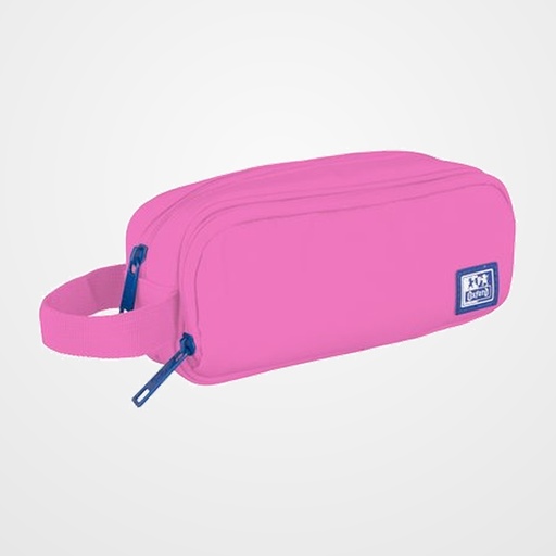 PORTATODO OXFORD B-SMART 3 COMPARTIMENTOS ROSA