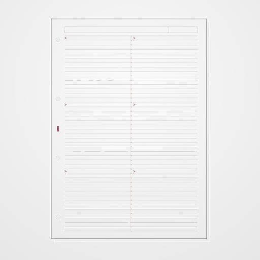 RECAMBIO AGENDA FINOCAM R4044 OPEN 4000 HORIZONTAL 50h
