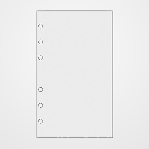 RECAMBIO AGENDA FINOCAM R465 OPEN 400 91x152 FUNDA TRANSP. 6 uds.