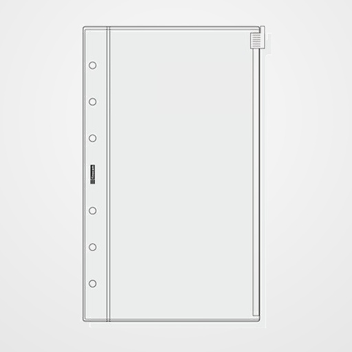 RECAMBIO AGENDA FINOCAM R471 OPEN 400 FUNDA CREMALLERA