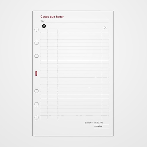 RECAMBIO AGENDA FINOCAM R502 OPEN COSAS QUE HACER