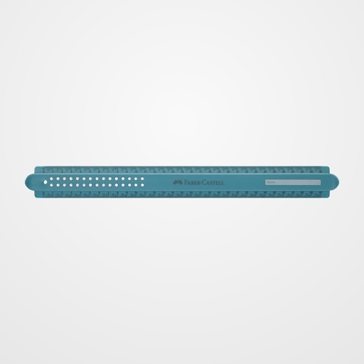 REGLA FABER-CASTELL SPARKLE 30 CM. VERDE OCEANO