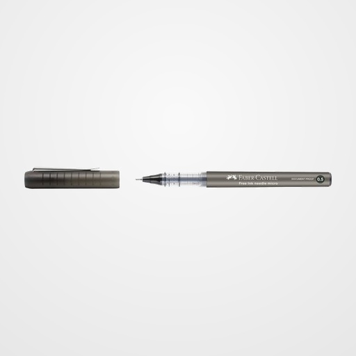 ROLLER T.LIQ. FABER-CASTELL MICRO 0,5 mm NEGRO