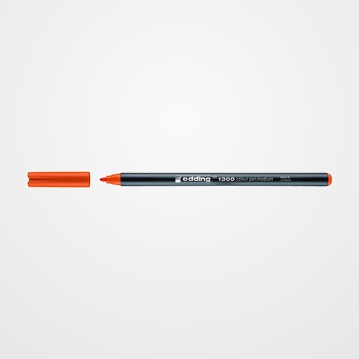 ROTULADOR FIBRA EDDING 1300  NARANJA