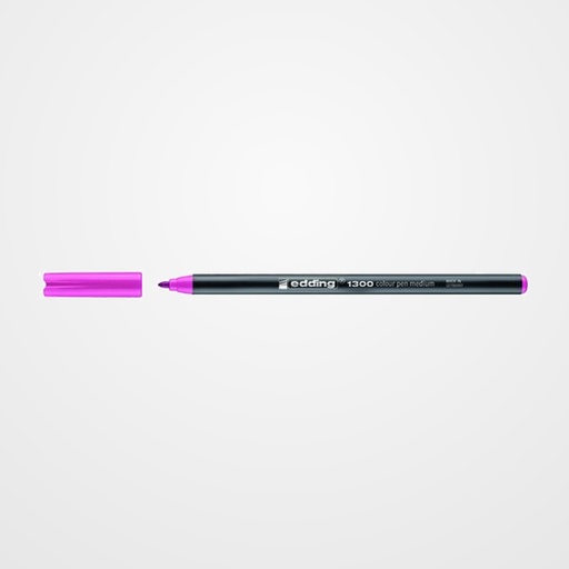 ROTULADOR FIBRA EDDING 1300  ROSA