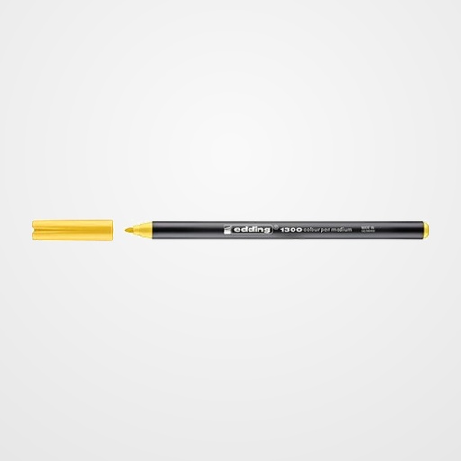 ROTULADOR FIBRA EDDING 1300 AMARILLO BRILLANTE
